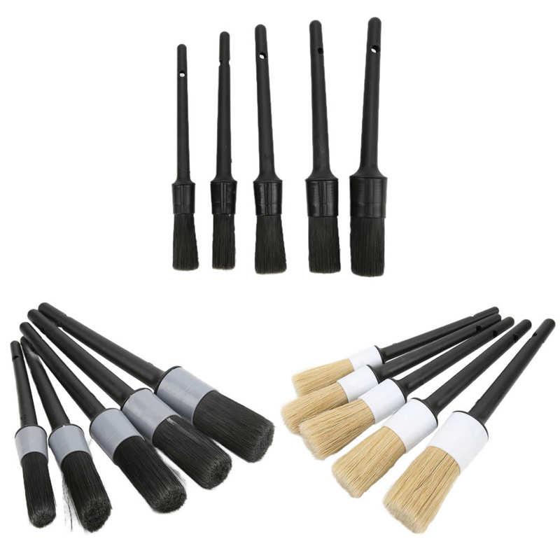 

Car Washer Detailing Brush Set Cleaning Detail Soft For Leather Seat Bicycle Truck