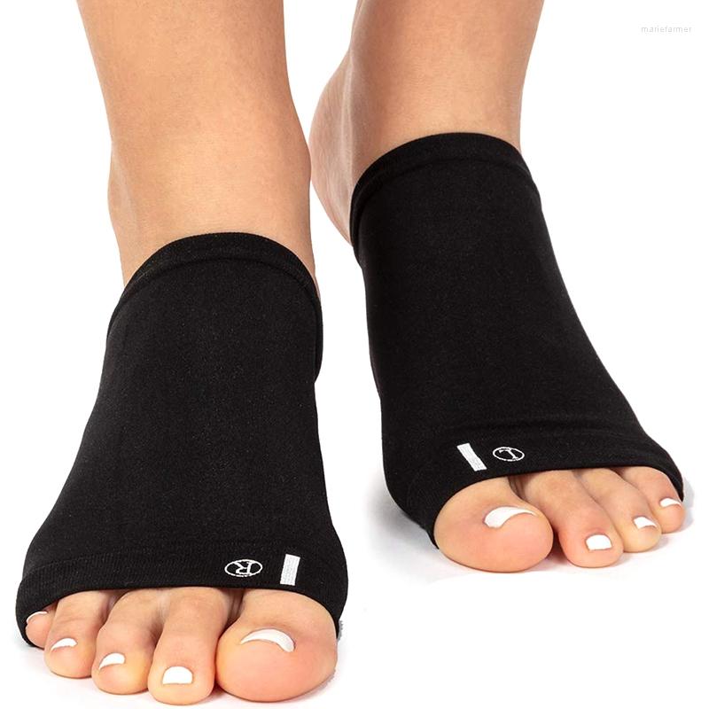 

Socks & Hosiery Arch Support Brace For Flat Feet 2-Pairs Plantar Fasciitis - Compression Sleeves Sock Men & Women FootSocks SocksSocks, Black