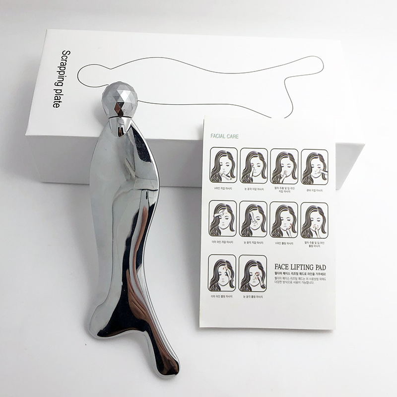 3D Roller Massager Leg Abdomen Neck Buttocks Facial Massage 360 Rotate Face Lift Roller Tightening Skin Care Tools Body Slimming-image-760755153