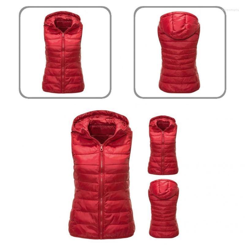

Women's Vests Winter Waistcoat Solid Color Fabulous Great Stitching Thick Women Vest Kare22, White