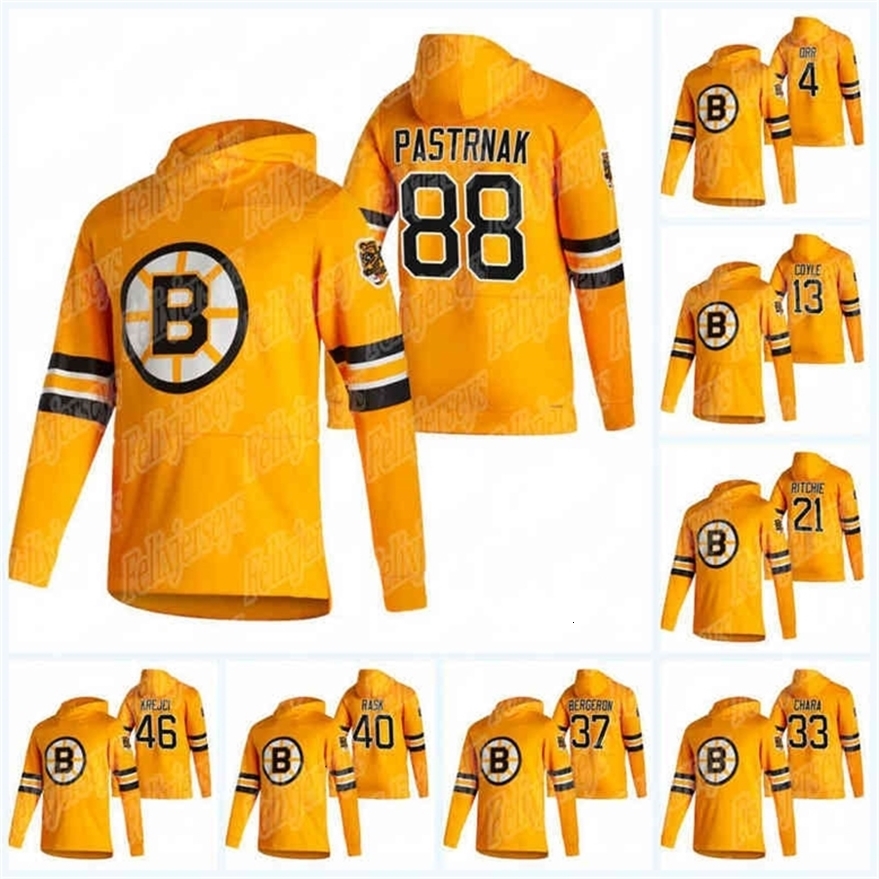 Xfl2020 David Pastrnak 2021 Reverse Retro Hoodie Bobby Orr Charlie Coyle Ondrej Kase Brad Marchand Johansson Krejci Tuukka Rask Chara