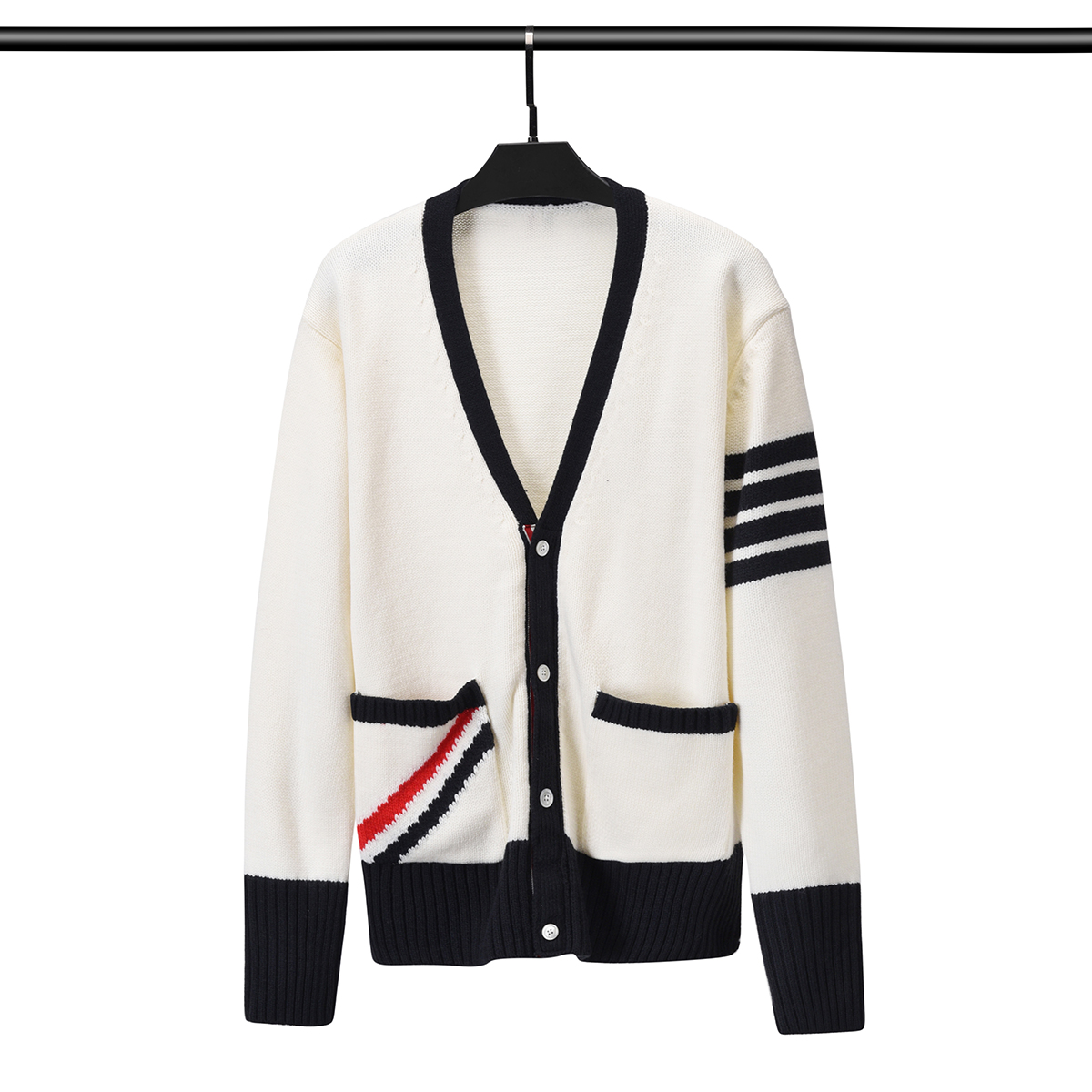 Sweat à capuche masculin tricot en V Veste en tricot à col en V Veste en laine pour femmes