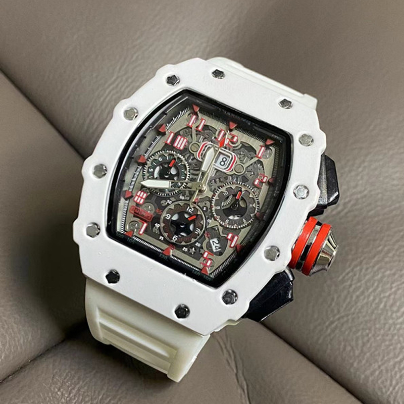 2022 Montre pour hommes complète à 6 broches Montre automatique à quartz de luxe de marque supérieure 03