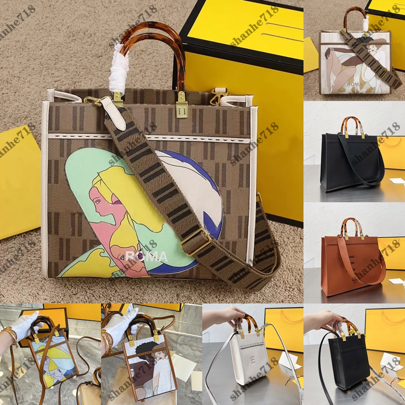 

Vintage Figure Paint Sunshine Shopper Tote Women Shoulder Crossbody Bags F-shaped Designer Luxury Handbags Onthego Large Shopping Bag Lady Purses, Bubble paper package