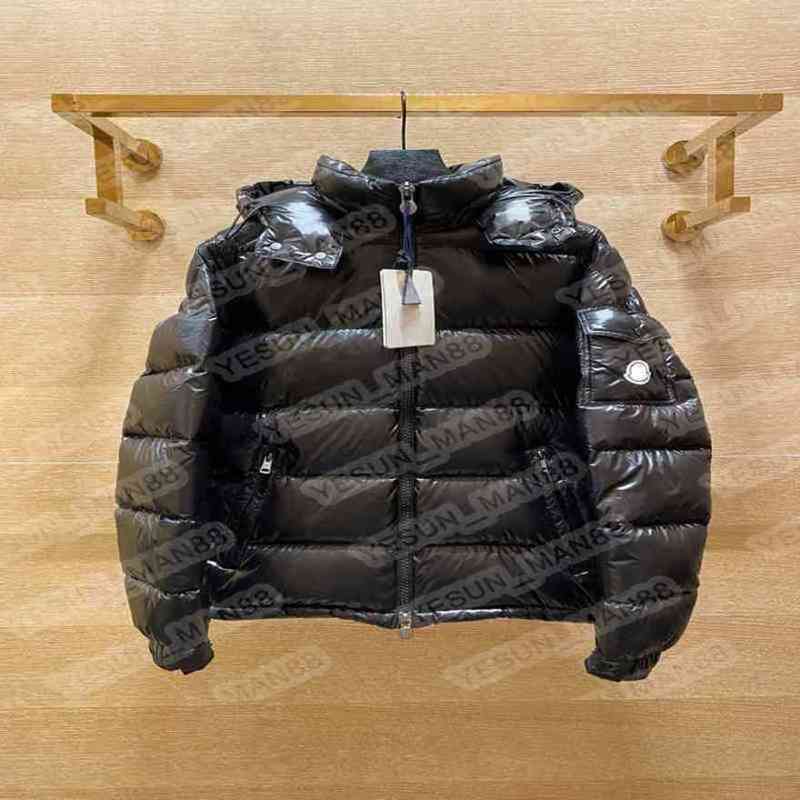 

Designer Luxury Monclair Classic Winter Men Jackets Women Down Fashion Cap Pattern Print Coats Outdoor Warm Casual Coat Outwear Parkas