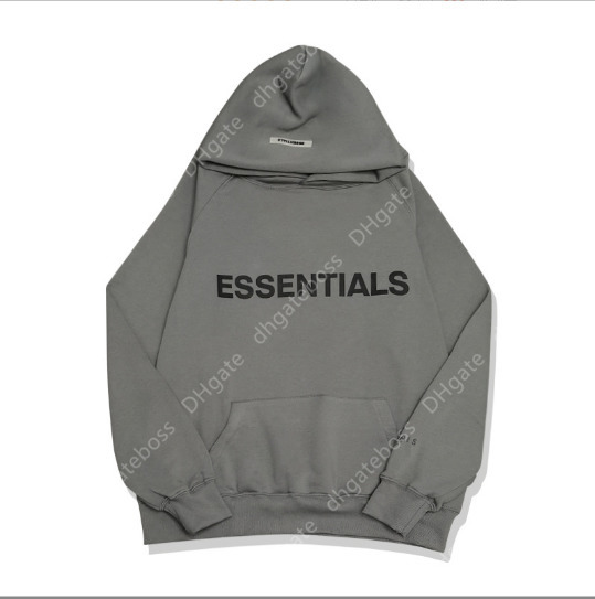 

Fashion Brand Essentials Women Sweatshirt Sets Oversized Hoodies Man and Lady Letter Print Couple Pullovers, Grey