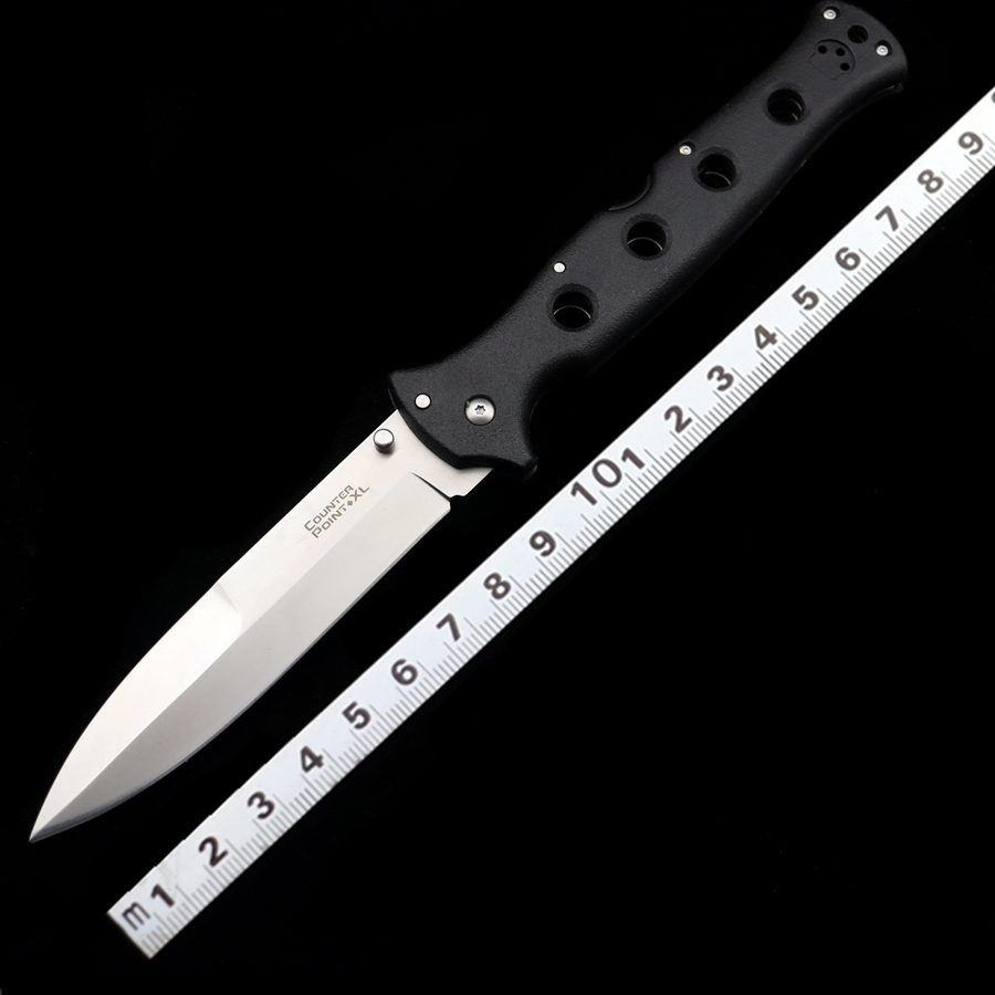 

ColdSteel 10ACXC to point 6 inch folding knife outdoor camping hunting pocket tactical self defense EDC tool knife