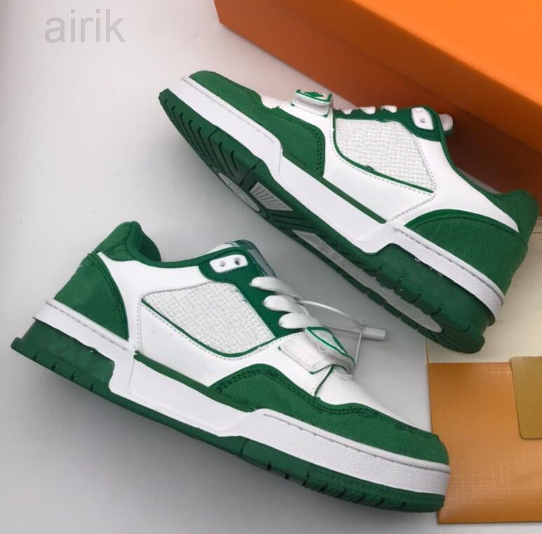 

2023 Luxury Men Women Shoes Trainers Fashion Comfortable Lace-Up Leather Casual Flats Outdoor Unisex Zapatos Sneakers 36-44