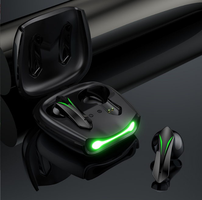 

Wireless Earphone earphones Chip Transparency Metal Rename GPS Wireless Charging Bluetooth Headphones low latency For Cell Phone SmartPhone, White