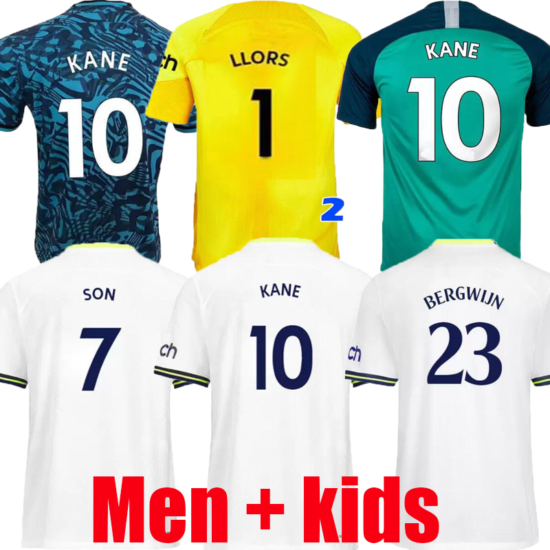 

21 22 23 DELE SON TOTTEN LUCAS Soccer Jerseys HAM BALE KANE HOJBJERG BERGWIJN LO CELSO SPURS 18 19 2021 2022 2023 men  kit home football shirts training top