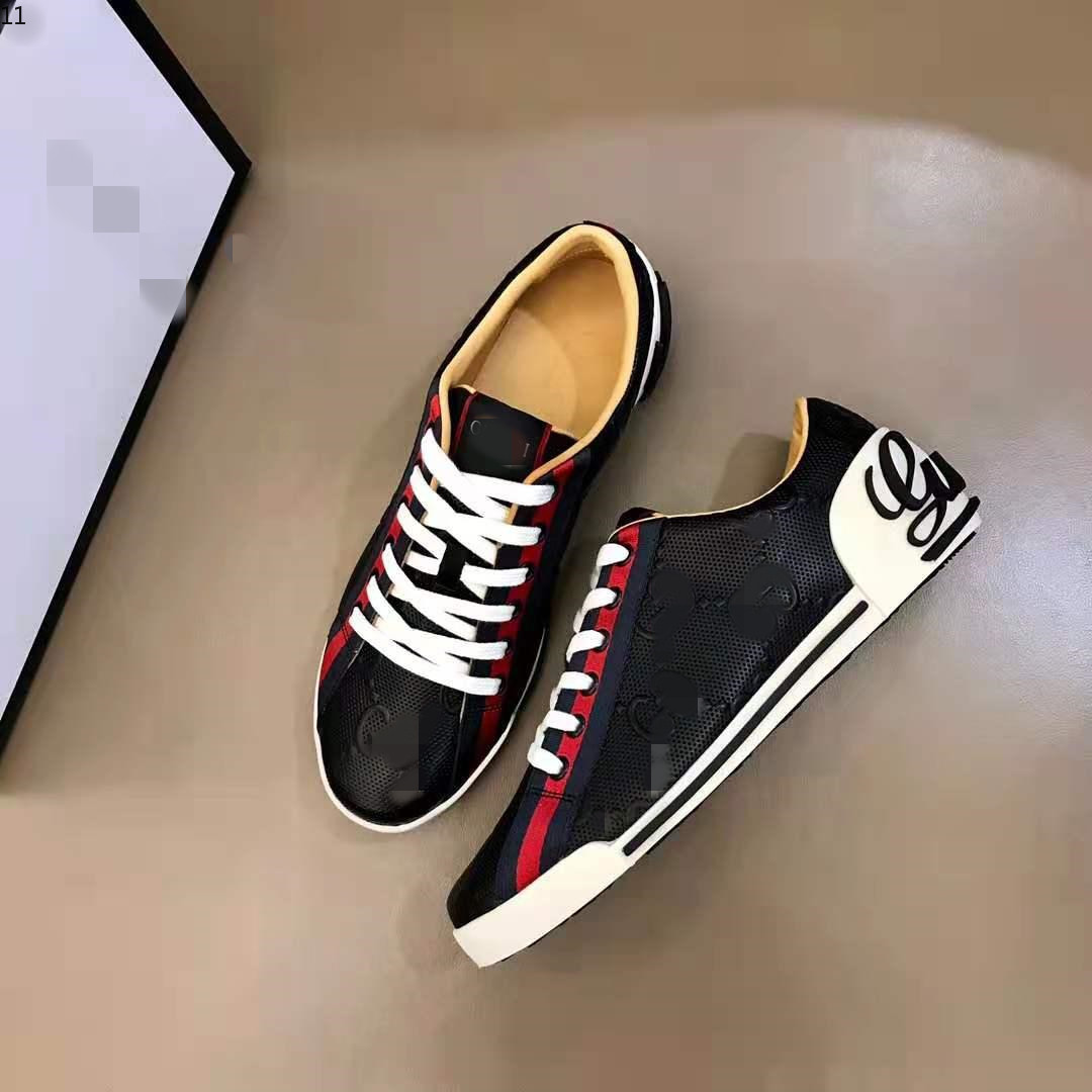 

Luxury men retro low-top printing designer mesh slip-on running shoes ladies fashion mixed breathable mVCX125