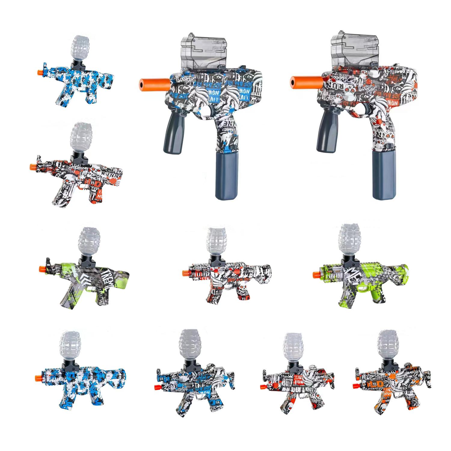 

MP5/9 AK M4 Electric Automatic Gel Ball Blaster Gun Toys Air Pistol CS Fighting Outdoor Game Airsoft for Adult Boys Shooting wholesale