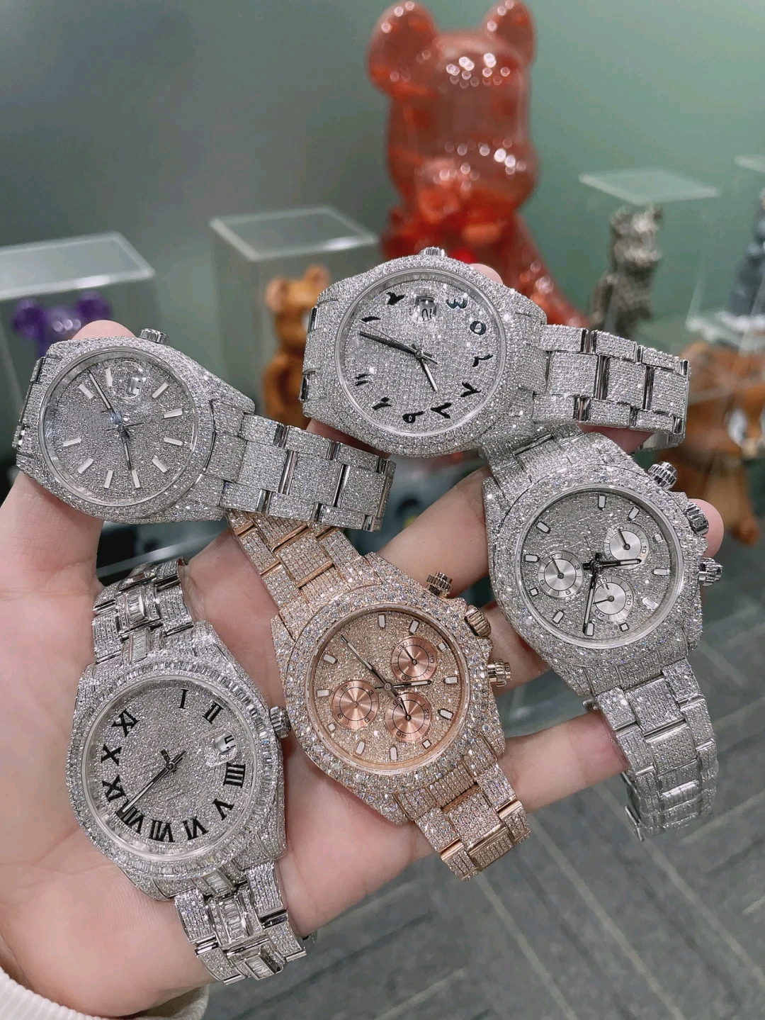 

Luxury Men's Business Watch 300 meters diving Brand new Carbon black Super Luminous Luminous Coated leather 904L fine steel watchband mechanical movement 36-40-41mm, Screwdriver 1.2mm (single)