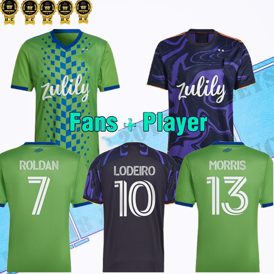 

2022 Seattle Sounders FC SOCCER JERSEYS away purple 22 23 Roldan Ruidiaz Lodeiro Montero MORRIS camisetas de futbol DELEM football shirts