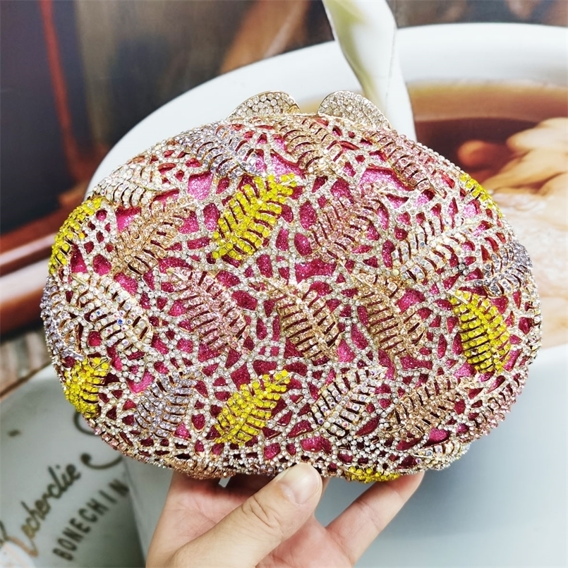 

Luxury Colorful Silver Oval Evening Bags Fashion Party Women Handbags Wedding Bridal Wallet Day Clutches sm113 220616, Wholesale