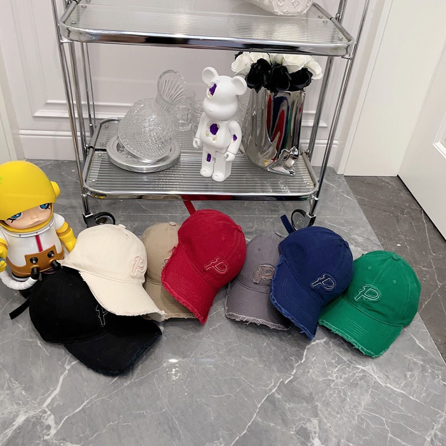 

Designer Baseball Cap Personalized Broken Brim Brim Style Solid Hat Leisure Caps Novelty 7 Colors Design for Man Woman Top Quality, C1