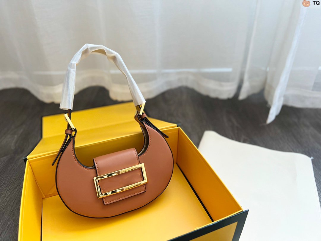 

Moon Croissant Fens Dis Vintage Underarm Bag Women's Messenger Shoulder Bags Designer Early Spring Patchwork Color Clasp Crescent Handheld, Custom
