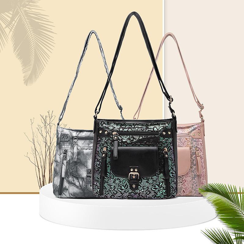 

Evening Bags Angelkiss Arrival Women Shoulder Bag Fashion Flap Washable PU Purse Female Crossbody Handbags Small Phone Pack PurseEvening, Black