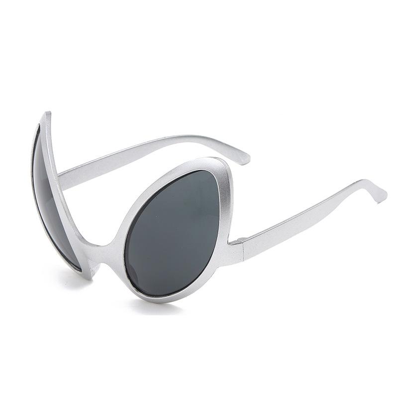 

Sunglasses Pair Alien Glasses Funny Rainbow Lenses Party Holiday Ball Alternative Modeling PropsSunglasses