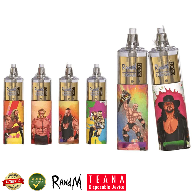 

Original RandM Tornado 10000 E Cigarette Rechargeable Disposable Vapes Mesh Coil 24 Flavrs