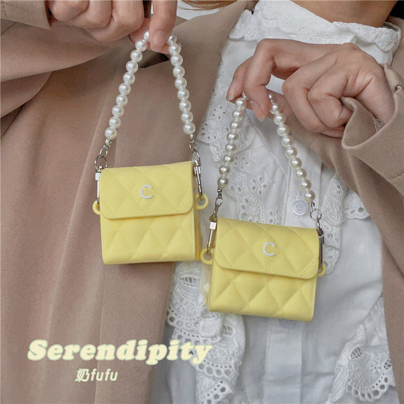 

Luxury Designer Earphone Cases Brand Letters Earphones Protector For Airpods 1/2 Pro 3 Fashion High Quality Cases Four Colors