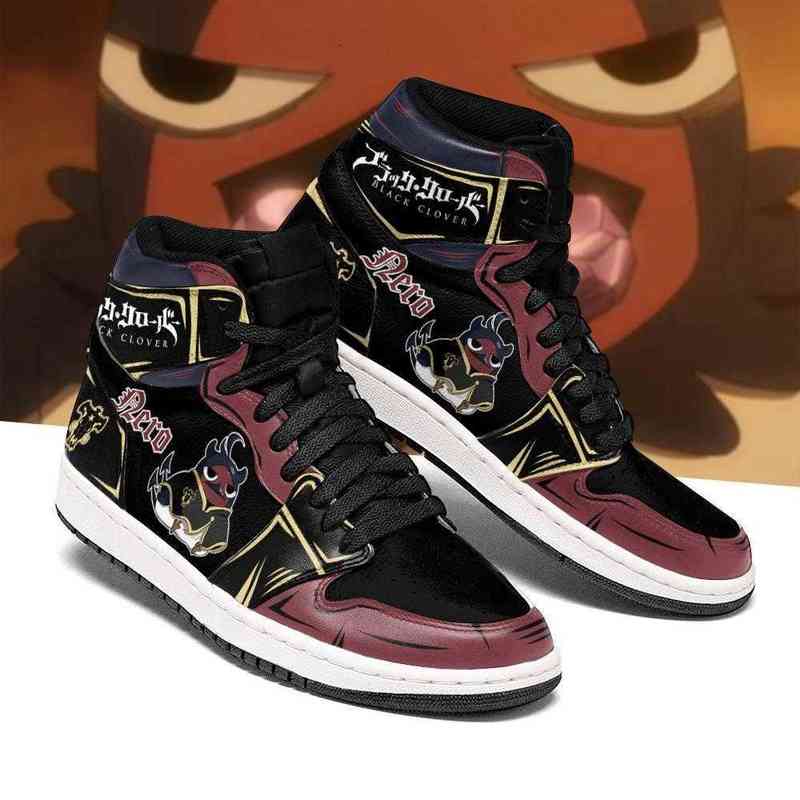 

Black Bull Nero Sneakers Clover Anime Shoes, Others