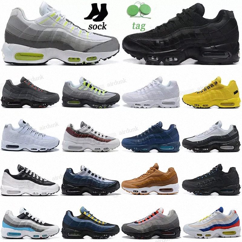 

95 OG Running Shoes For 95s Airmax Triple Black White Men Women Cork Greedy Dark Smoke Grey Light Charcoal Midnight Navy air max 95og rainers Sports Sneakers 36-45, I need look other product