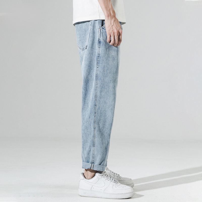 

Men's Jeans Men's Pants Casual Vintage Baggy Clothing Straight Trousers Korean Fashion Man Streetwear Denim Z95Men's, Pandist