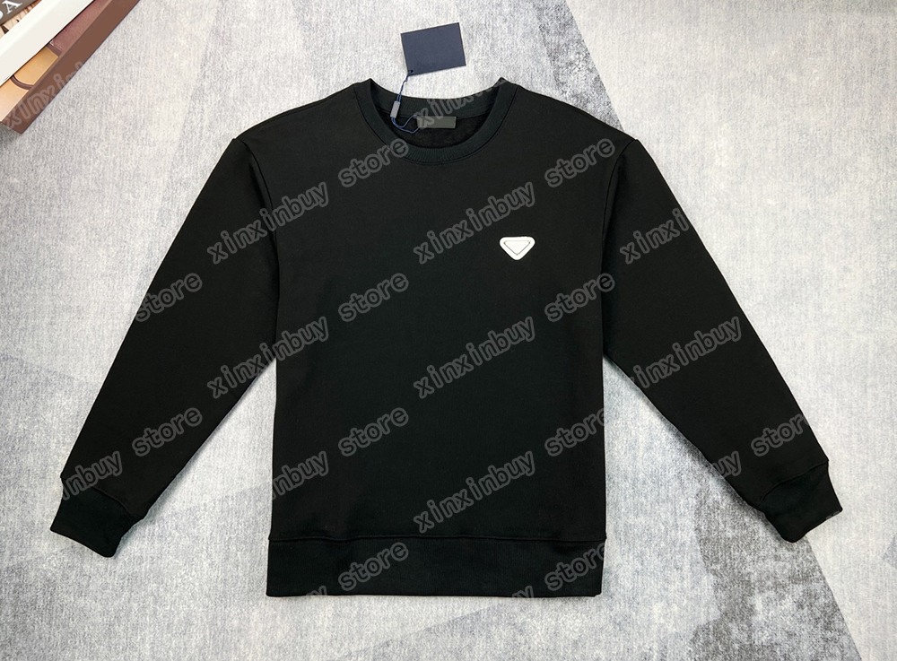 

22ss Men Women Designers t shirts tee Metal triangle label Man Crew Neck paris Fashion Streetwear white black khaki XS-L