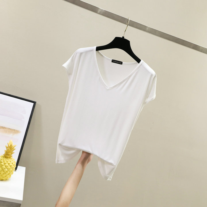 

2022 T Shirt Brand New 100% Cotton Women's T-Shirts Short Sleeves Solid Color Women Tshirts for Female T-shirt Tops Woman Tshirt