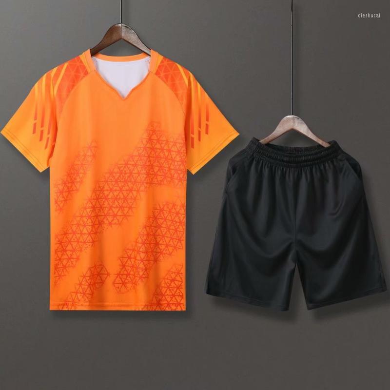 

Women's T-Shirt Badminton Suit For Men And Women Sports Team Competition Customized Breathable Sweat Fast Dry Training Clothes Graphic T Shi, Blue