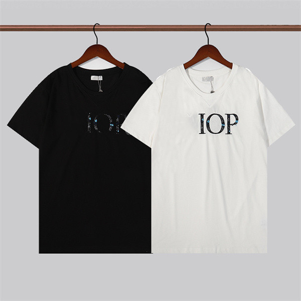 

2022 luxury brand8ens designr polo T shirt summer fashion breathable short-slee4ved lapel casual top 759