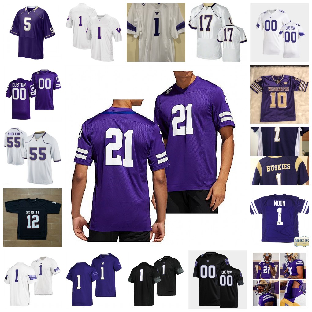 

0 Giles Jackson Jersey 71 Nate Kalepo 55 Troy Fautanu 31 Kamren Fabiculanan 59 Draco Bynum 81 Mark Redman 77 Julius Buelow Custom 2022 NCAA Washington Huskies Football, Purple retro
