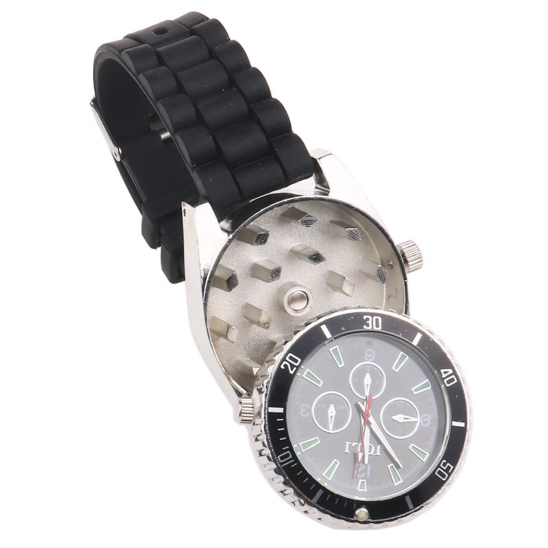 

electronic watch Cigarette Mill portable watch zinc grinder cigarette mill