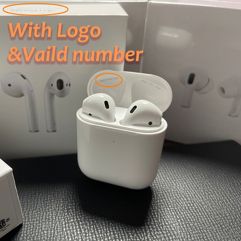 

1:1 Apple AirPods 3 Pro Air Gen 3 Pods H1 Chip Transparency Earphones Wireless Charging Bluetooth Headphones AP3 AP2 Earbuds 2nd Headsets usps DHL, White