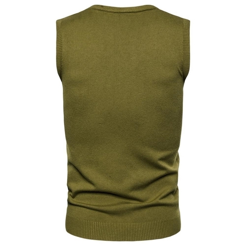 

Man Knitwear Autumn Winter Men Sweaters Pullovers Knitting Wool Warm Designer Slim Fit Casual Knitted 201203, Army green