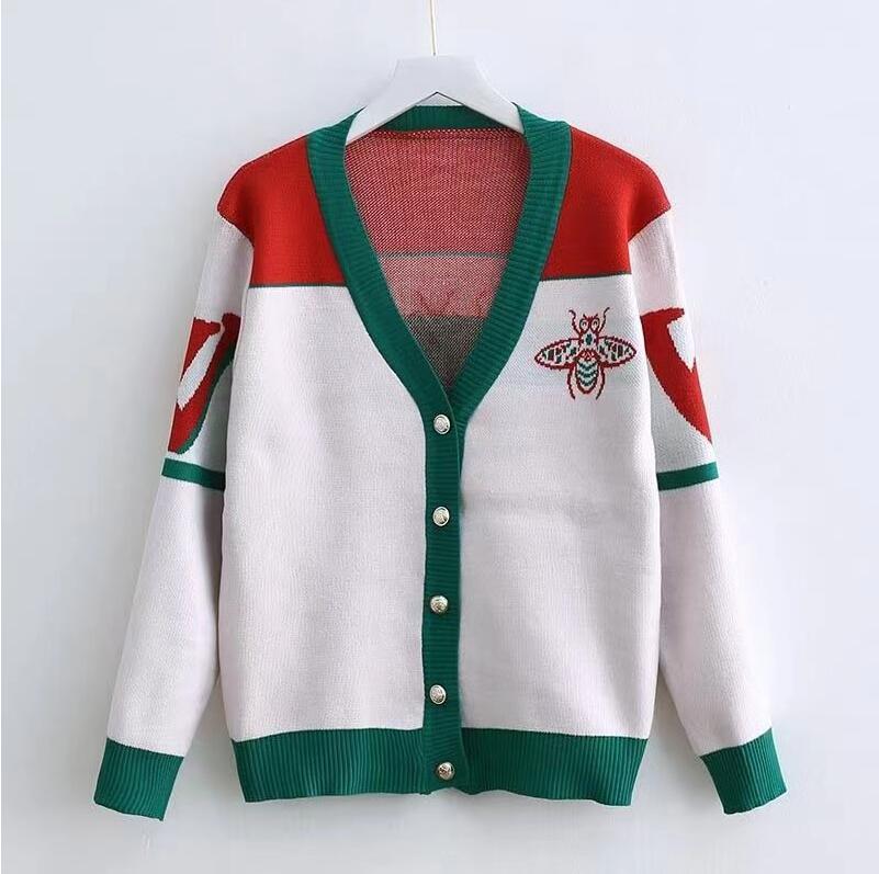 

22GG The autumn/winter women's Sweaters long sleeves knitting style fashion loose knitwear pashm G sweater Coat, 01