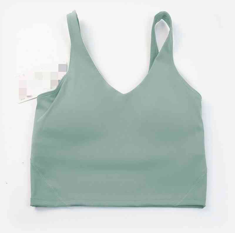 

LU Shockproof Yoga Bra Running Gym Sports Bra Top Designer Women Widen Hem Push Up Workout Shirt Fitness Yoga Crop Tops Brassiere Multiple colors LL31