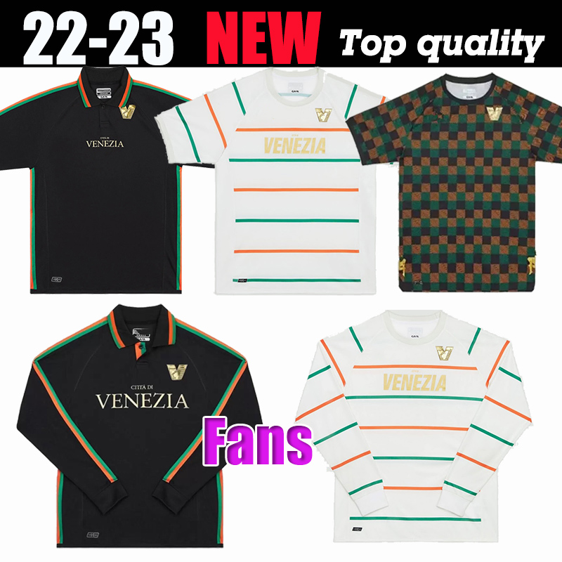 

22 23 Venezia FC soccer Jerseys home ARAMU FORTE Fiordilino PERETZ HEYMANS TESSMANN CRNIGOI 2023 2022 away MARIANO Johnsen MAZZOCCHI FOOTBALL SHIRTS long sleeves