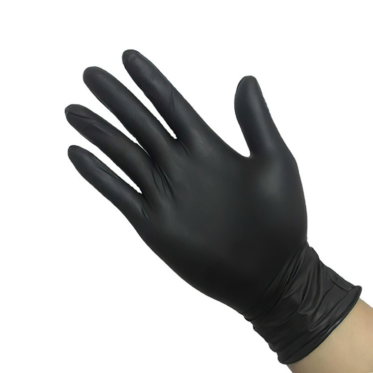 

Black Nitrile Gloves Disposable Glove 20PCS Powder Free Latex Free