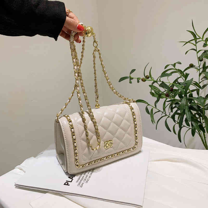 Bag Crossbody Autumn Winter Light High-grade Chain Small Capacity Retro Female Bags All-match Shoulder Messenger Handbags