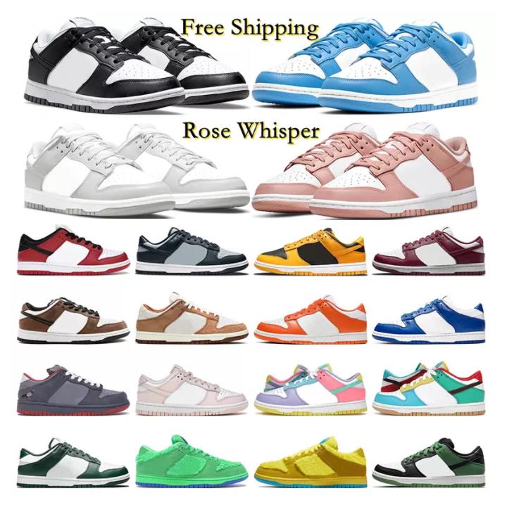 

mens womens Running Shoes anda Black White Rose Whisper Georgetown Photon Dust Medium Curry UNC Syracuse Varsity Green dunked sports