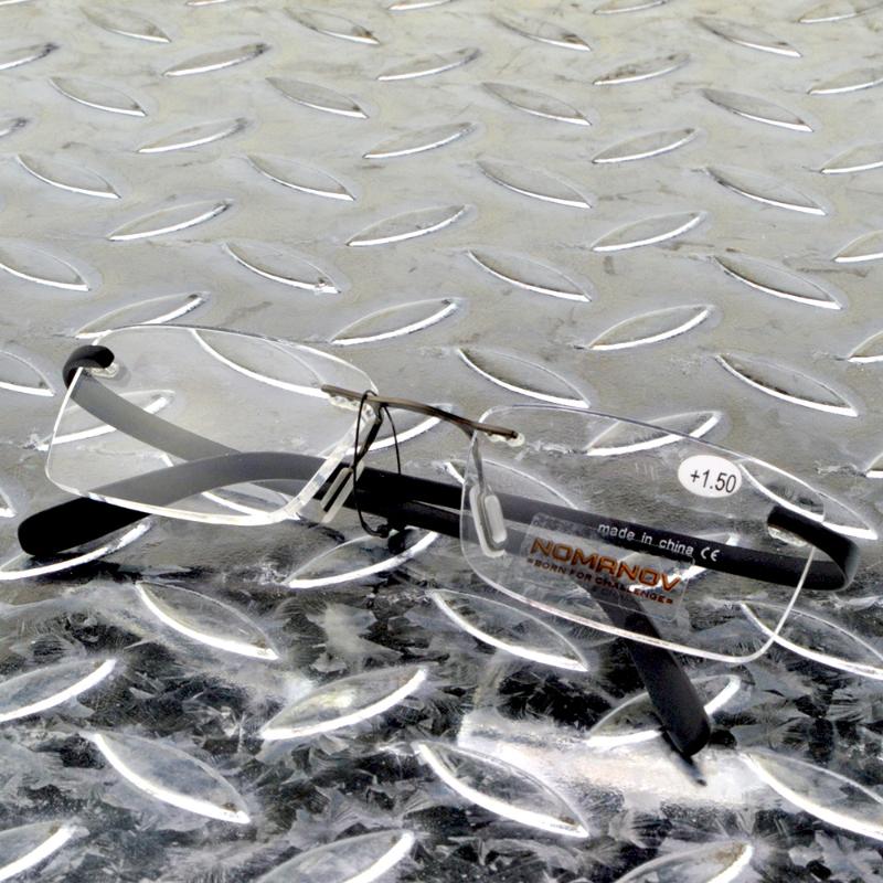 

Sunglasses TR90 Silicone Nose Pads Antislip Temple Rimless Frame Reading Glasses +0.75 +1 +1.25 +1.5 +1.75 +2 +2.25 +2.5 +2.75 To+4