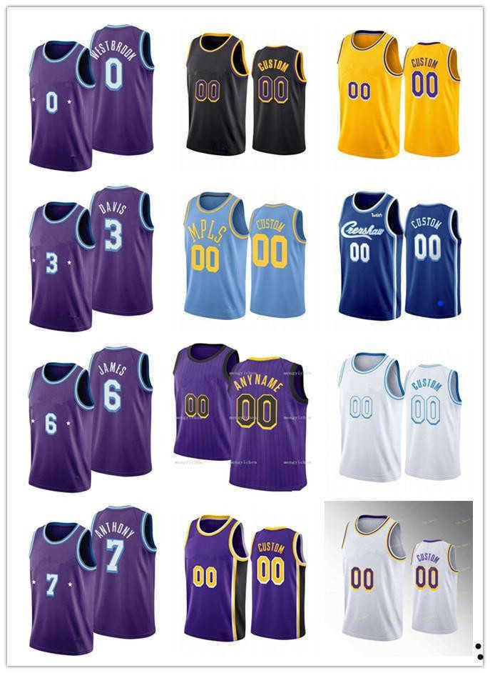75th Custom Los Angeles''Lakers''MEN Jersey Womn Youth Austin 15 Reaves LeBron 23 James Talen 5 Horton-Tucker Wilt 13 Chamber