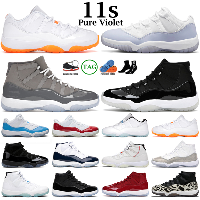 

Mens basketball shoes women 11s 11 Pure Violet Cool Grey Concord Bred win like 96 Cap and Gown Animal Instinctmen Bright Citrus UNC men sports sneakers, 26