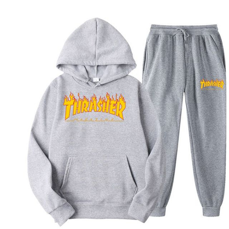 

2022 High Street Tide Letter Tracksuits Designer Suit with LOGO on the Chest Couple Hooded Sweater Sweaters Pants Plus Size S-XXXL