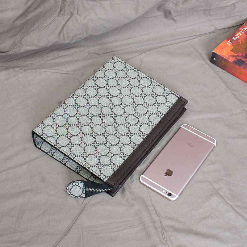 

Handbag messenger bag men's and women's new retro shoulder bag women's casual versatile handbag wallet, Beige