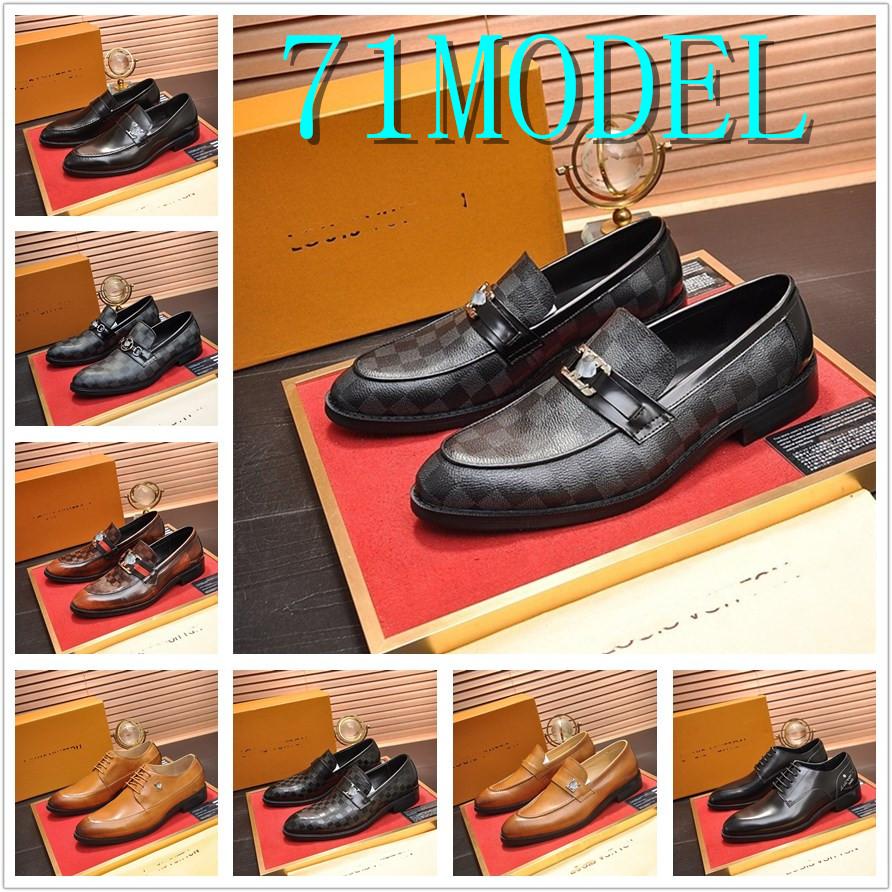 AA Summer Men Chaussures Casual Luxury Marque Vérineurs en cuir en cuir mocassins mocassins Designer italien Slip respirant sur les chaussures de