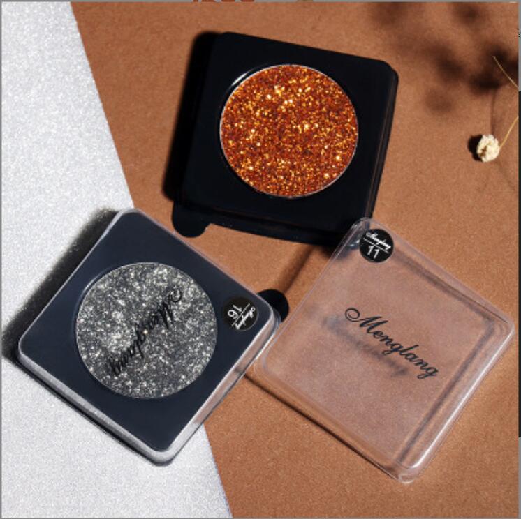 

Single Crushed Metallic Eye shadow, Blue Moon, Pressed Pigments for Highly Reflective Foil Finish, Cream Eyeshadow w/ No Creasing, Amazing Color Depth, Mixed color