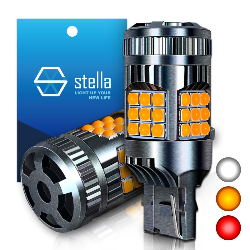 

Emergency Lights Stella 2pcs LED 1156 Canbus Cool Fan 7440 T20 1157 BA15S BAU15S W21W P21W PY21W P21/5W BAY15D White Amber Red Auto Signal B